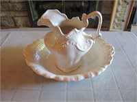 Ceramic " Repro" Bowl & Pitcher Set