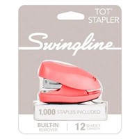 $3  Swingline Tot Mini Stapler (Color Will Vary)