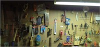 Workshop tool wall lot