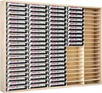 100 Slot Cassette Tape Storage Organizer