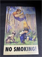 No Smoking Advertisement Sign