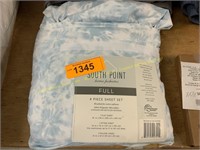 South point full 4pc sheet set