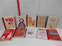 Selection of 10 Cook Books