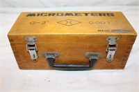 3 Micrometers in Wooden Chest