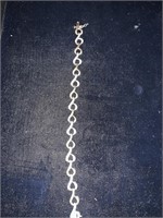 STERLING 7.5 " BRACELET - .43 OZ