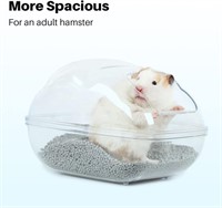 NEW BUCATSTATE Sand Bath Container for Hamster