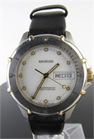 Krieger Stainless Steel Wristwatch
