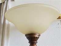 Glass Top Floor Lamp