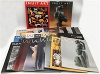 Lot: Inuit Art Books and Magazines.