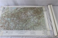 Johnson City, Asheville, Knox Topographical Maps