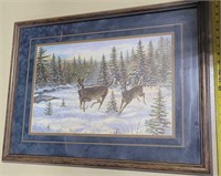 Deer Framed Print