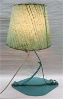 Mid Century Blue Lamp