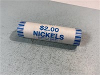 Roll of Jefferson nickels