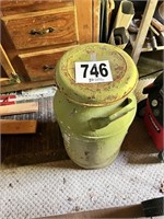Painted Milk Can(Front porch)