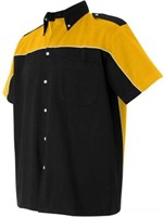 Cyclone Racing Shirt - 38x - Gold / Black