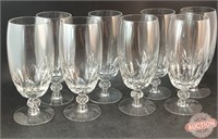 Set of 8 Tiffin-Franciscan 'Manchester' Crystal Gs