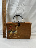 MCM Wood Purse