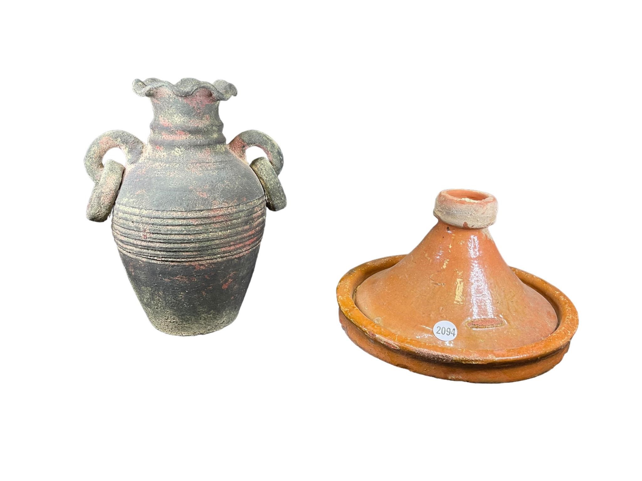 Pottery Vase & Tajine