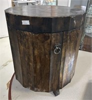 Decorative Rustic Round Side Table