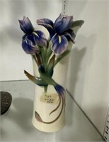 Franz Porcelain Bird Flower Vase