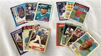 F11)  Assorted baseball cards