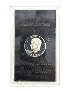 1971 Eisenhower Silver Dollar, Proof