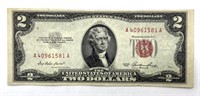 United States Red Seal Two Dollar Bill Series of