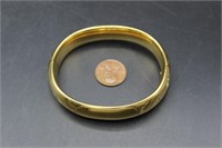 Vintage Eton 12K GF Gold Hinge Bracelet