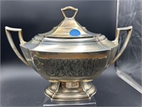 STERLING WALLACE LARGE COVERED TUREEN