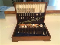 STATEHOUSE INAUGURAL SILVER SET - SERVICE FOR 8