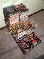 LOT - COLONIAL HOME & COUNTRY LIVING MAGAZINES 80'