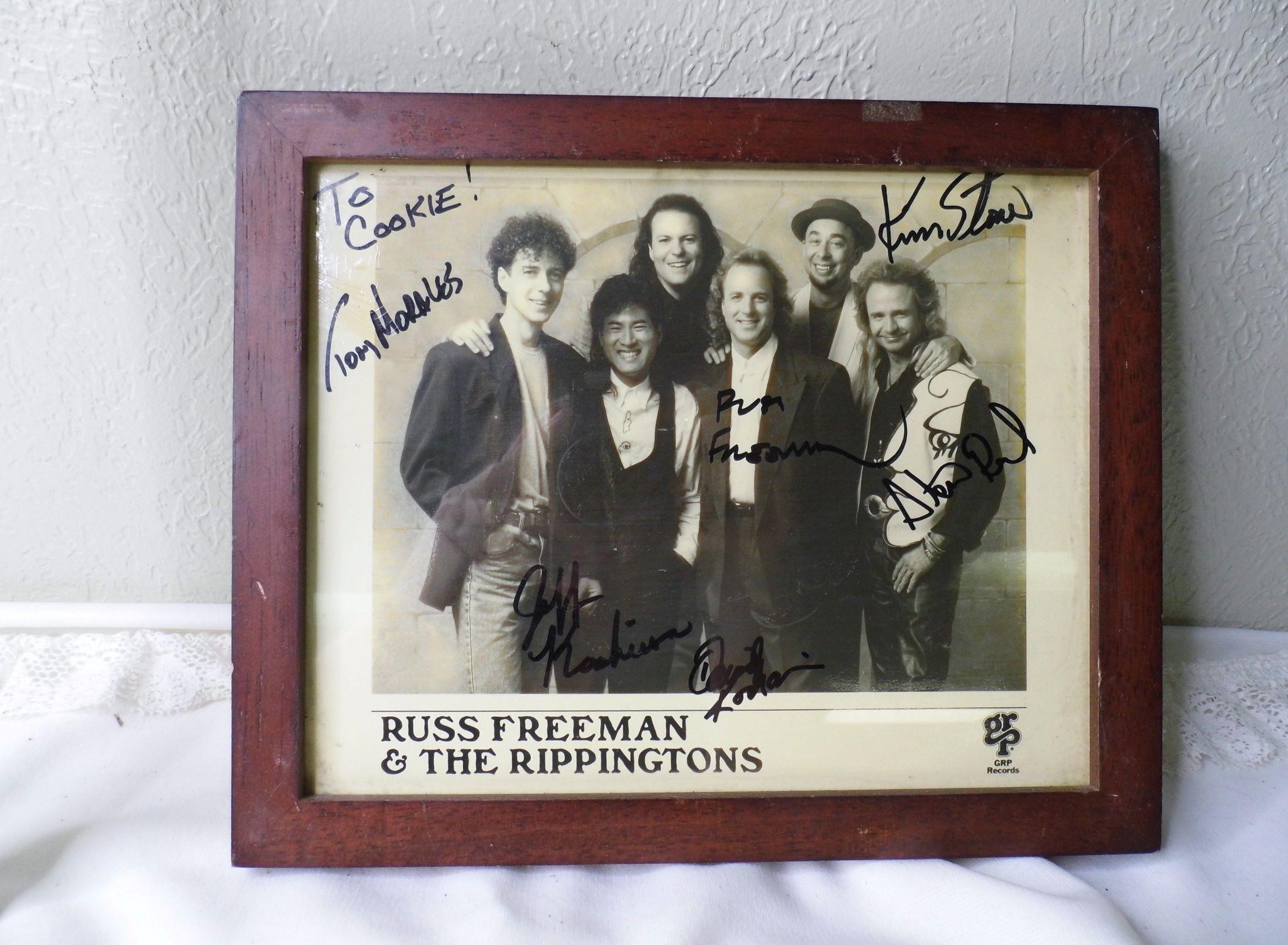 Russ Freeman & The Rippingtons Autograph Photo