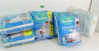 6 pkgs Pampers - Boys Easy-Ups, Size T4-T5