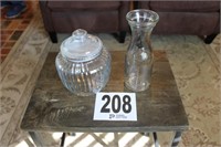 1/2 Liter Bottle & Candy Jar