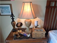 Lamps, Jewelry Box, Hand Mirror, Mirror Tray