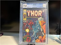 Silver Age Thor #162 CGC Graded 7.5 Comic Book