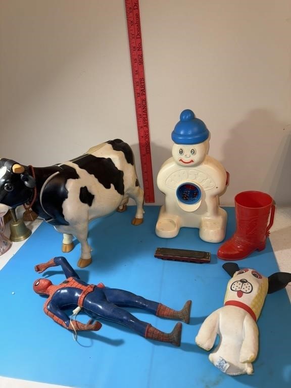 Vtg Parisi carnival prize toy vtg Frosty S