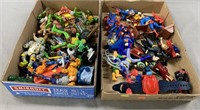 2 Flat Lots of Action Figures