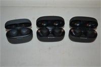 Three Pairs of Sony Ear Buds