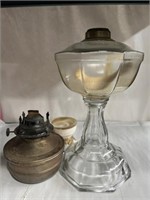 Incomplete oil lamps