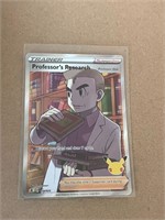Professor Research Trainer Pokemon Card