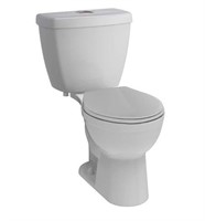 Delta 2-Piece 1.1 GPF/1.6 GPF Round Toilet