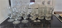 Group of glasses