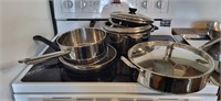 Group of pots and pans