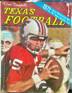 1971 Dave Campbell's Texas Football Magazine