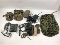 Ropes, Bags, Military Pouches