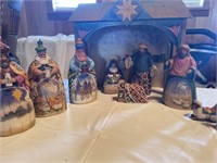 Heartwood Creek Nativity Scene