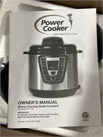Power Cooker 6-Quart Pressure Cooker.