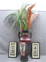 Lot of Asian Themed Home Decor