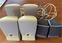 3 Sets of Computer Speakers